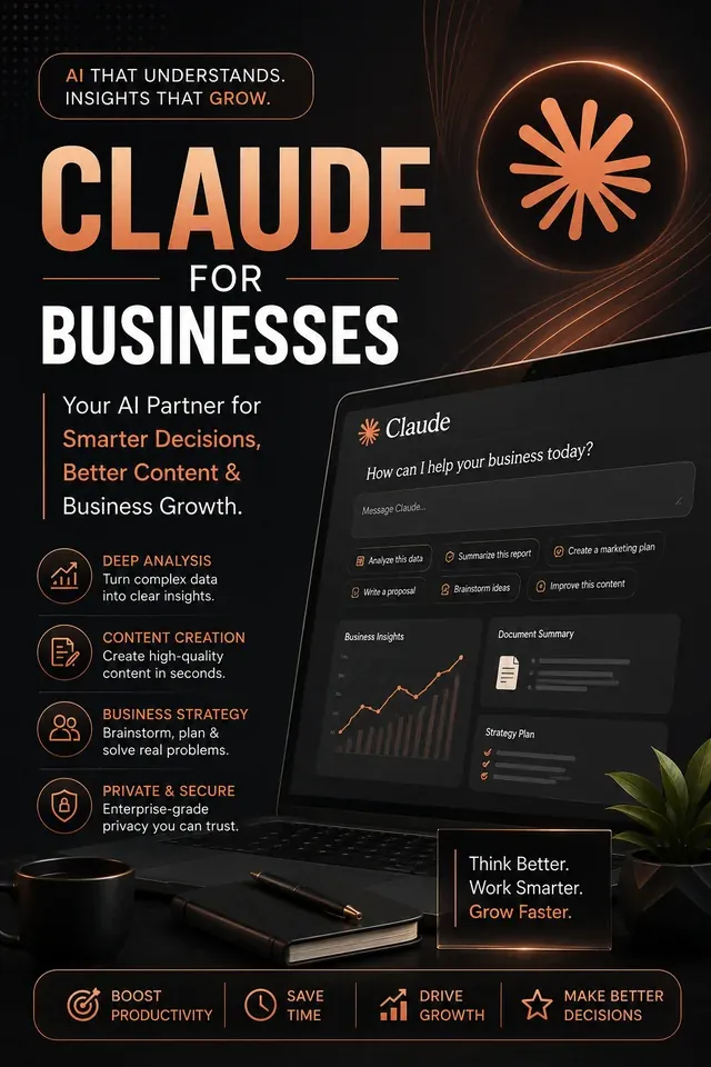 Claude for Businesses workshop cover