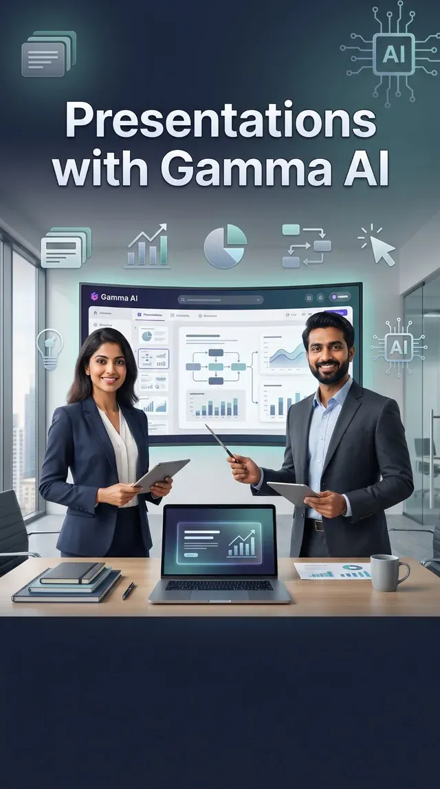 Making Presentations with Gamma workshop cover
