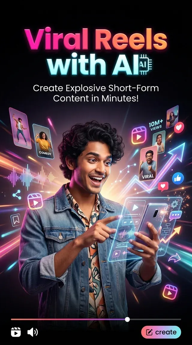 Viral Reels with AI workshop cover